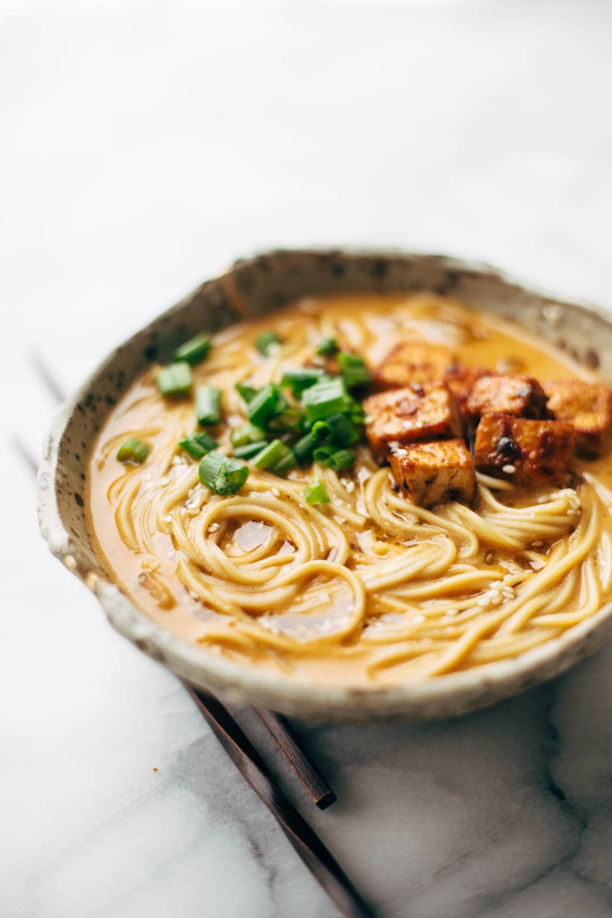 Is Ramen Noodles Vegan
 Homemade Spicy Ramen with Tofu Recipe Pinch of Yum