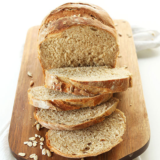 Is White Bread Vegan
 Vegan Food Is Real Food — The Easiest Whole Grain Seeded