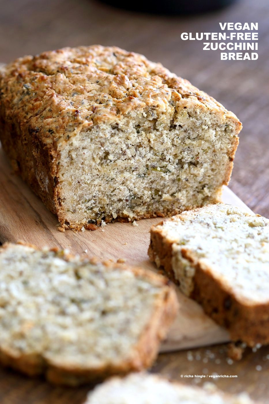 Is White Bread Vegan
 Vegan Gluten free Zucchini Bread Recipe Vegan Richa