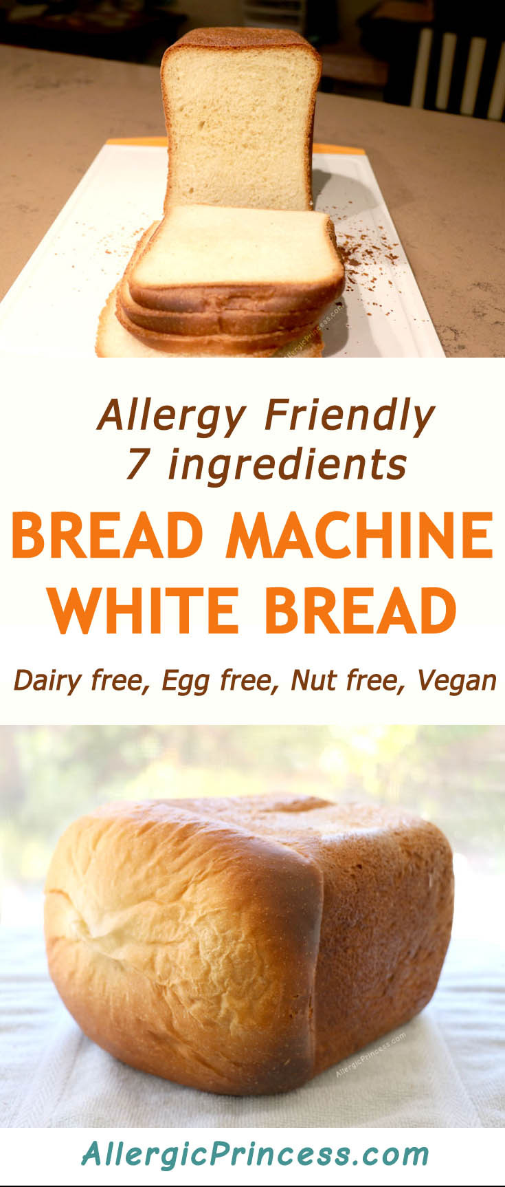 Is White Bread Vegan
 DAIRY FREE BREAD MACHINE WHITE BREAD ALLERGIC PRINCESS