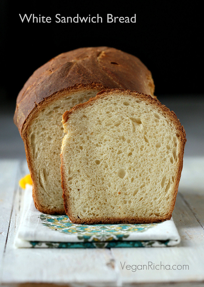 Is White Bread Vegan
 Vegan White Sandwich Bread Recipe Vegan Richa