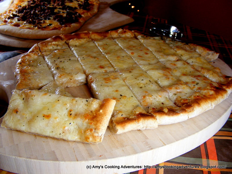 Italian Cheese Bread
 Do you ever order thosecheesy breads from pizza places
