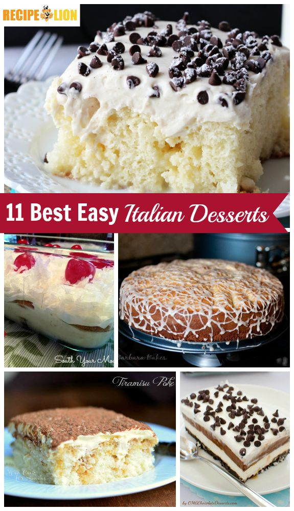 Italian Recipes Easy
 24 Easy Italian Desserts