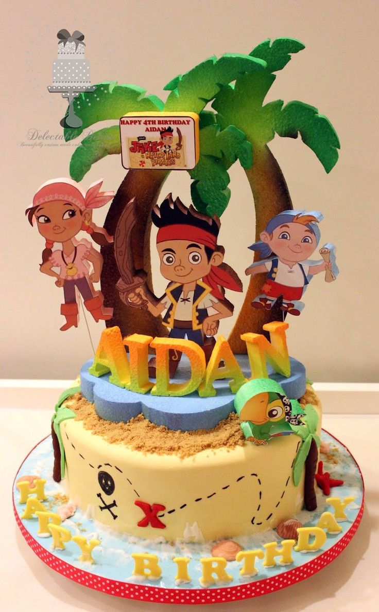 Jake And The Neverland Pirates Birthday Cake
 59 best images about Jake & Neverland Pirates Cakes on