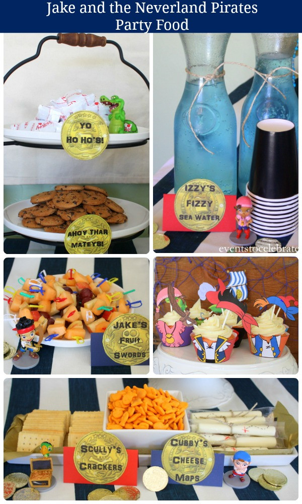 Jake And The Neverland Pirates Birthday Party Food Ideas
 pirate party ideas Archives events to CELEBRATE