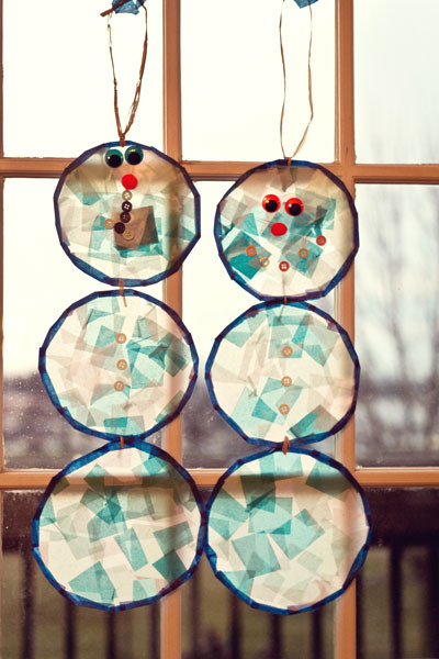 January Crafts For Adults
 Stained Glass Snowmen Twelve Months of Fun Twelve