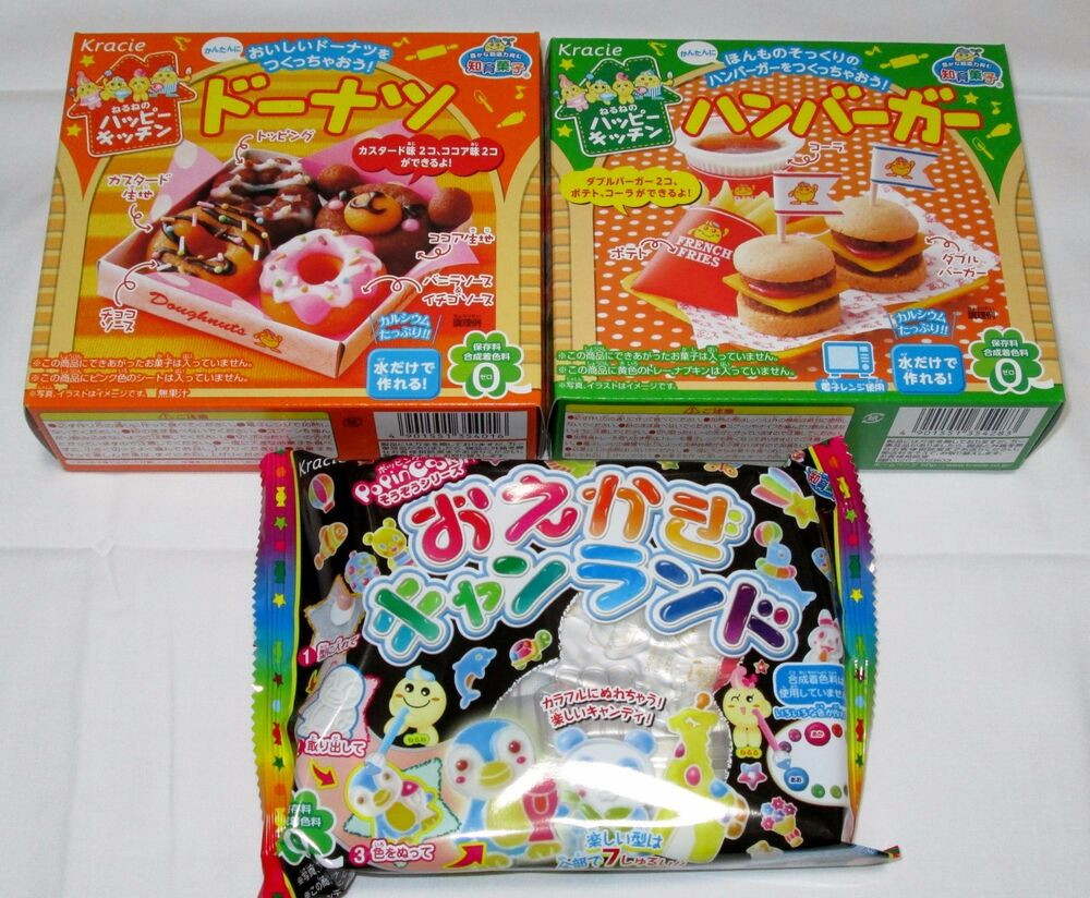 Japanese DIY Kit
 Kracie Happy kitchen Popin cookin Japanese candy DIY