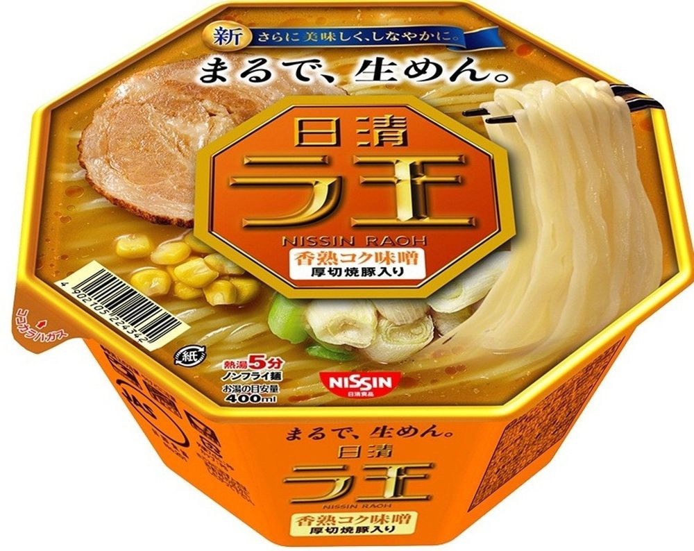 Japanese Instant Noodles
 Nissin Raoh Rich miso 119g×6pcs Japanese Instant Noodle
