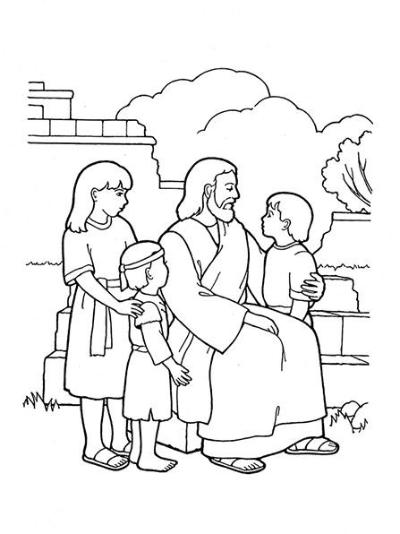 The top 21 Ideas About Jesus Loves the Little Children Coloring Pages ...
