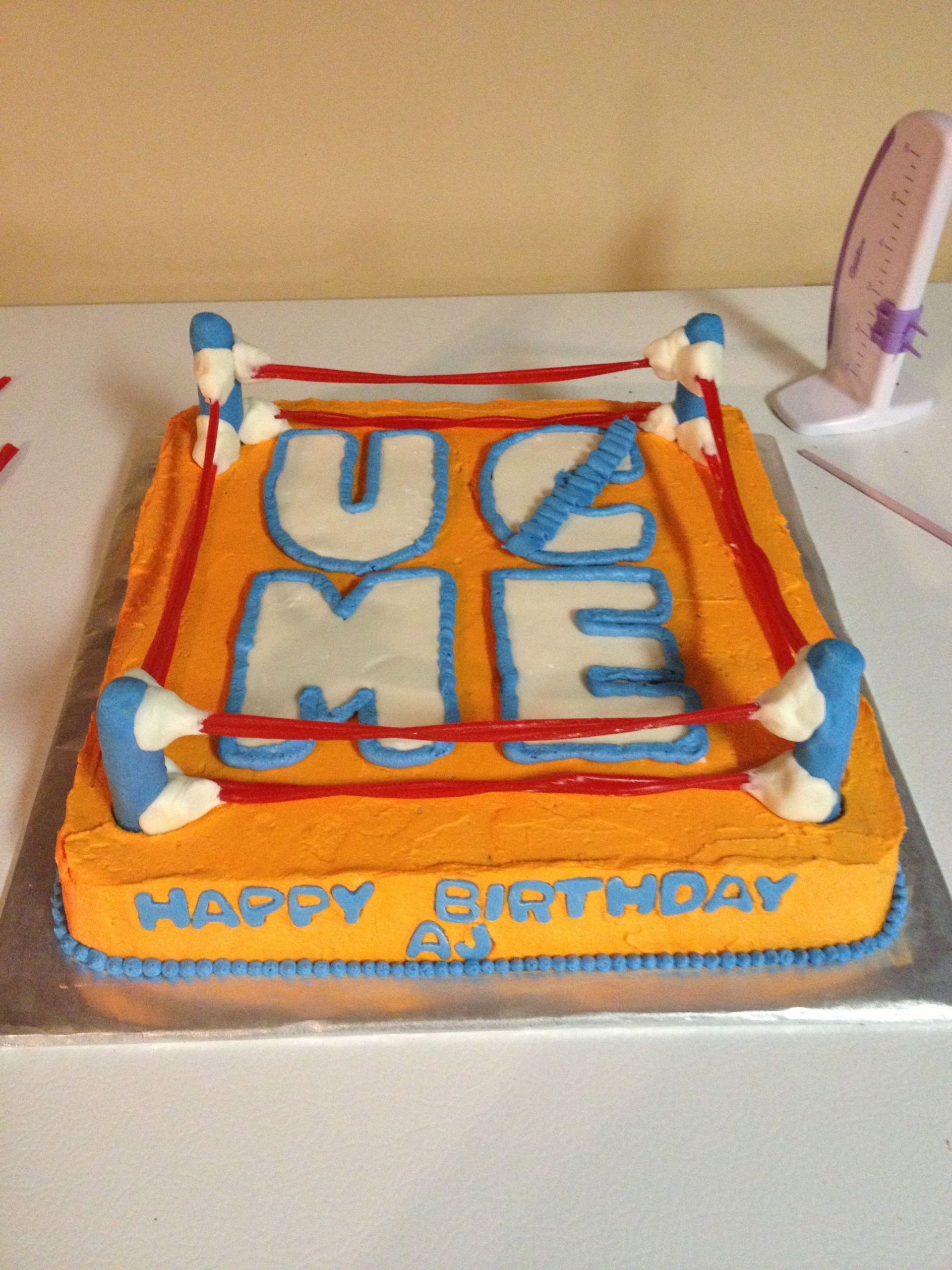 John Cena Birthday Cake
 John Cena Cake