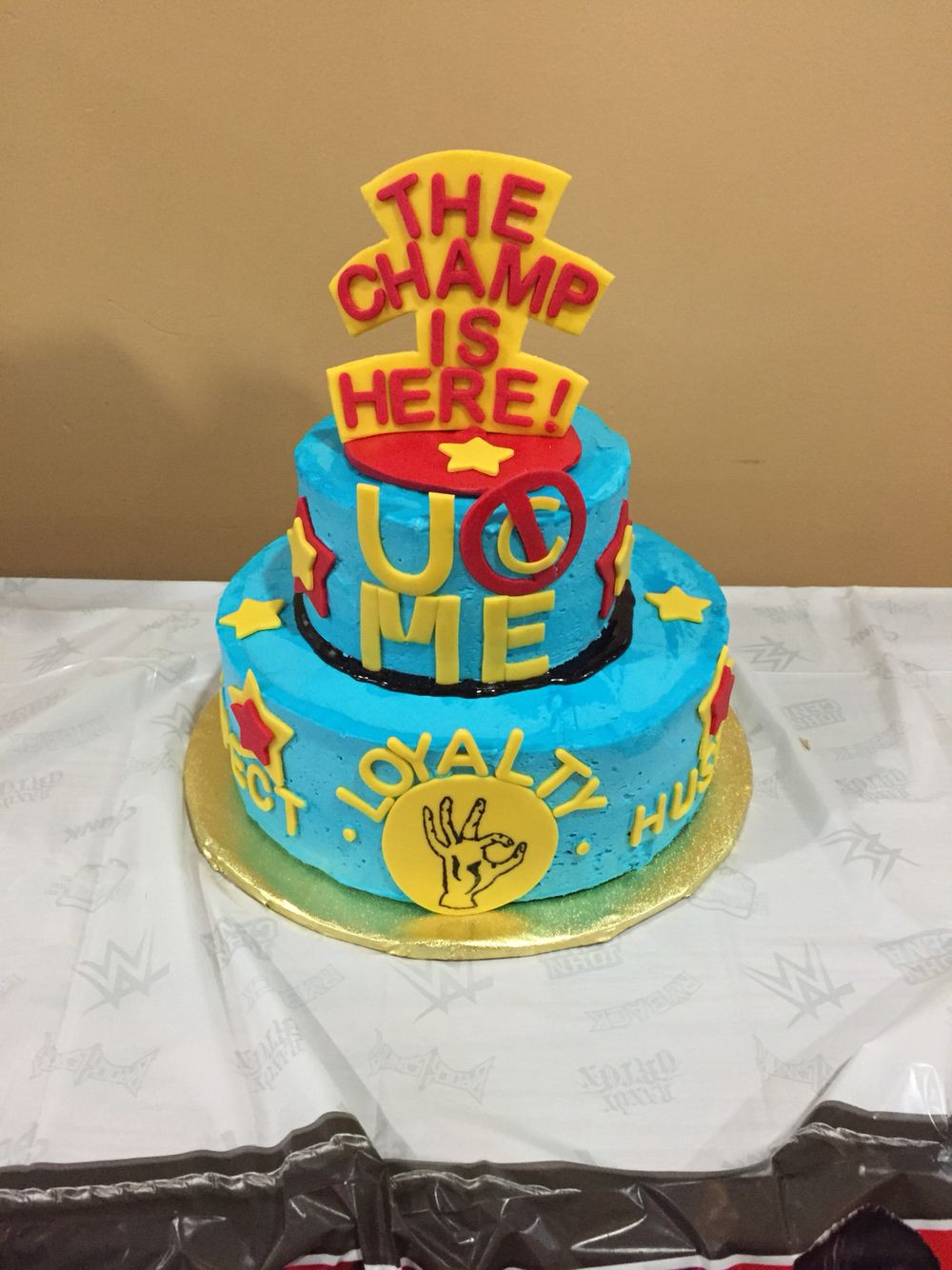 John Cena Birthday Cake
 John Cena birthday cake My son loved it