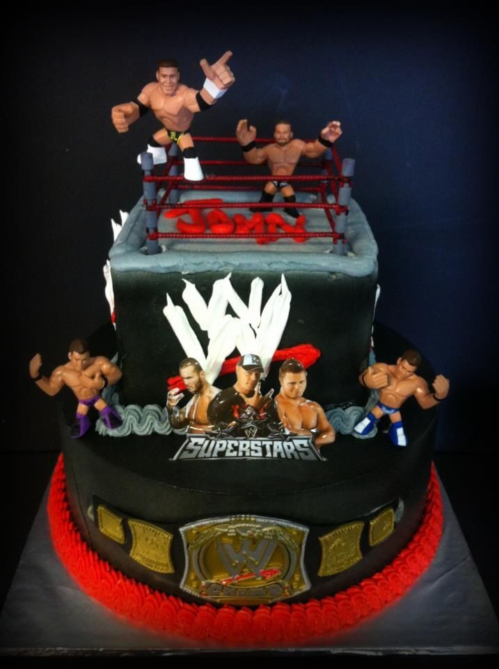 John Cena Birthday Cake
 31 best John cena cakes images on Pinterest