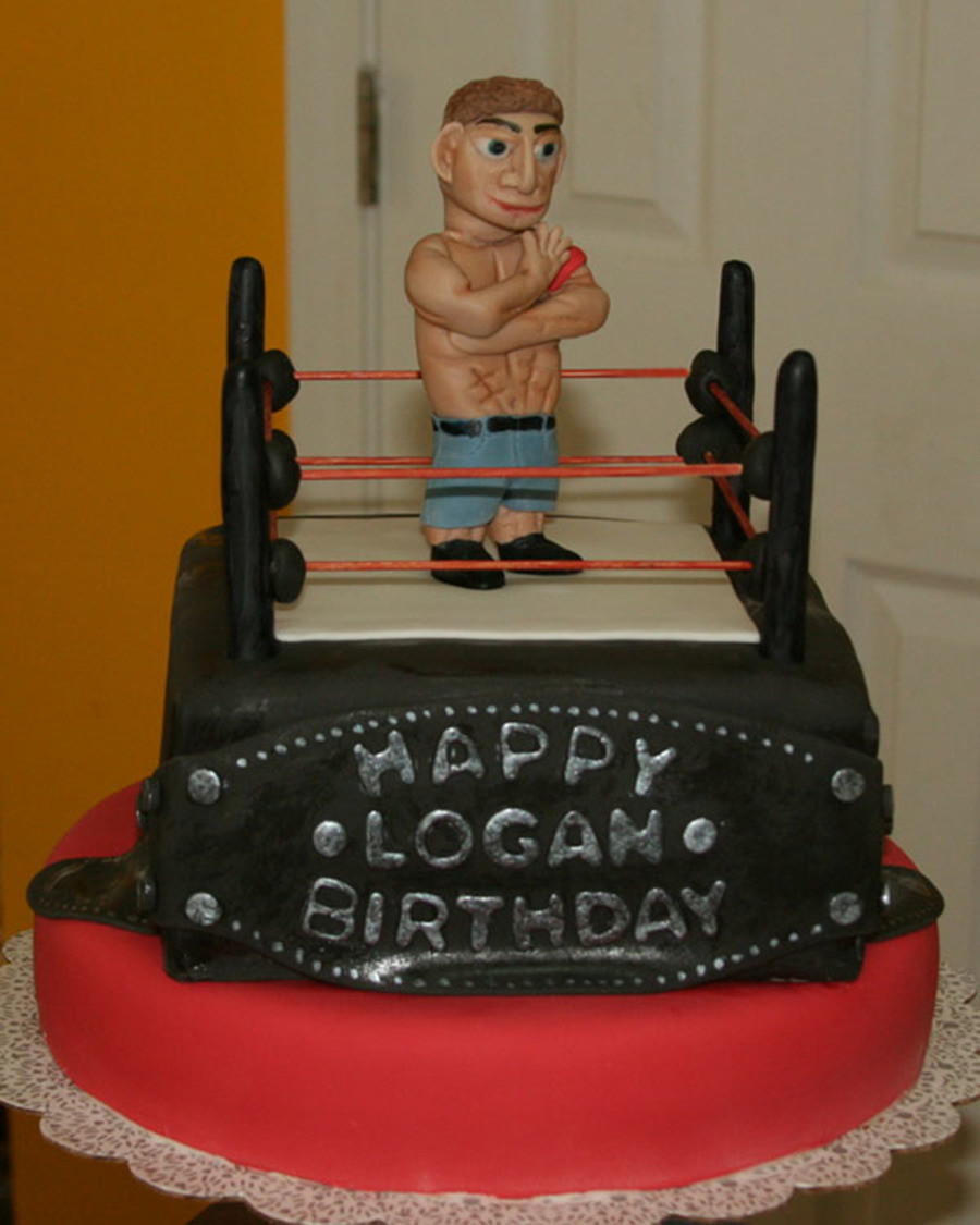 John Cena Birthday Cake
 Wwe John Cena Birthday Cake CakeCentral