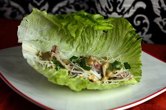 Juice Sauce Little Bit Of Dressing
 Duck and Shitake Lettuce Wraps with Cashew Sauce Healthy
