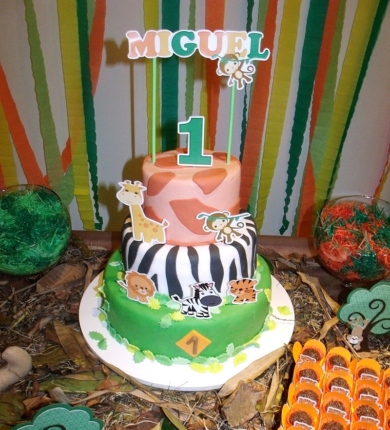 Jungle Birthday Party
 A Jungle Themed 1st Birthday Party from Brazil Party