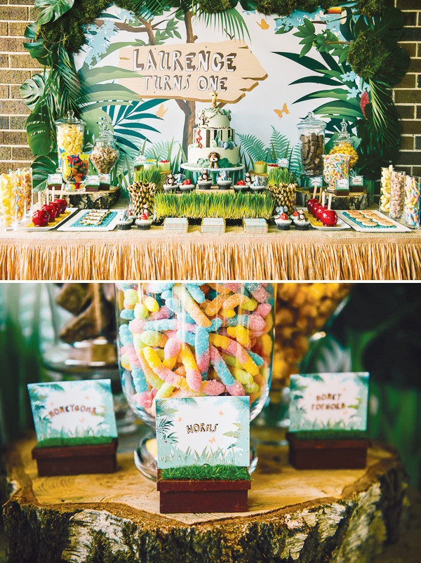 Jungle Birthday Party
 Amazing Jungle Themed Birthday Party Hostess with