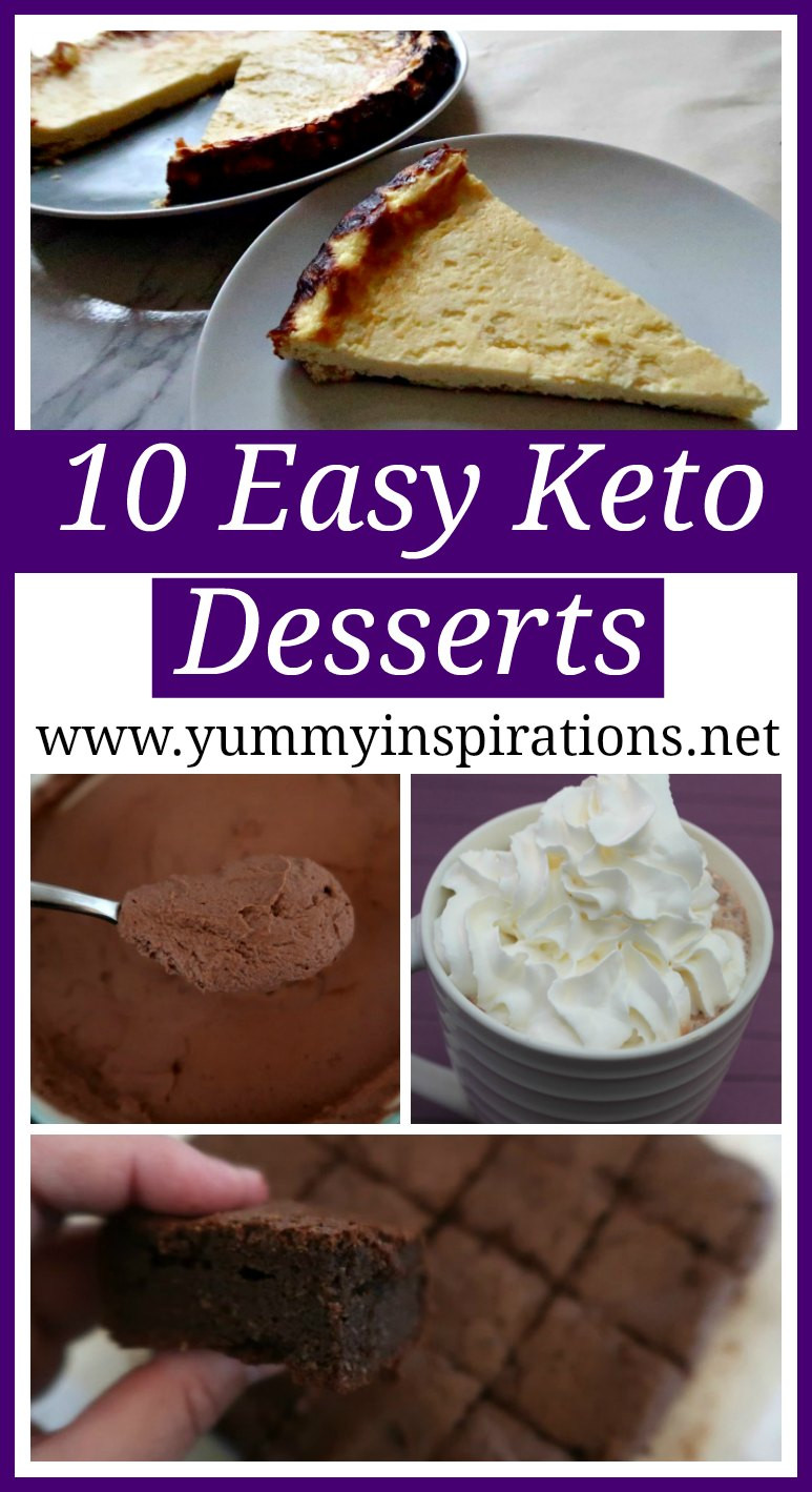 Keto Diet Dessert Recipes
 10 Easy Keto Desserts The Easiest Low Carb & Ketogenic