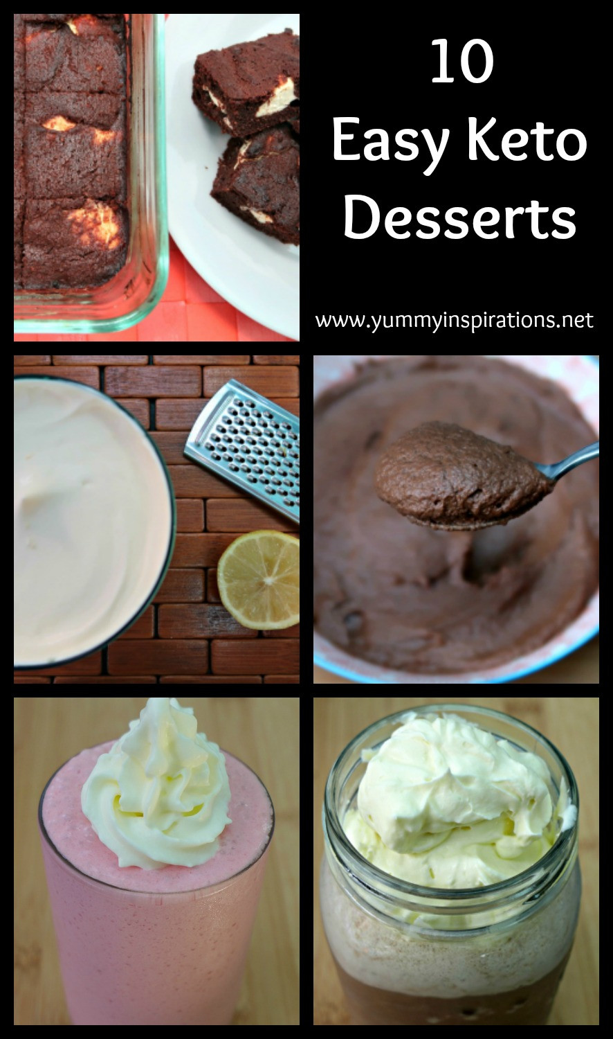 Keto Diet Dessert Recipes
 10 Easy Keto Desserts Simple Ketogenic Dessert Recipes