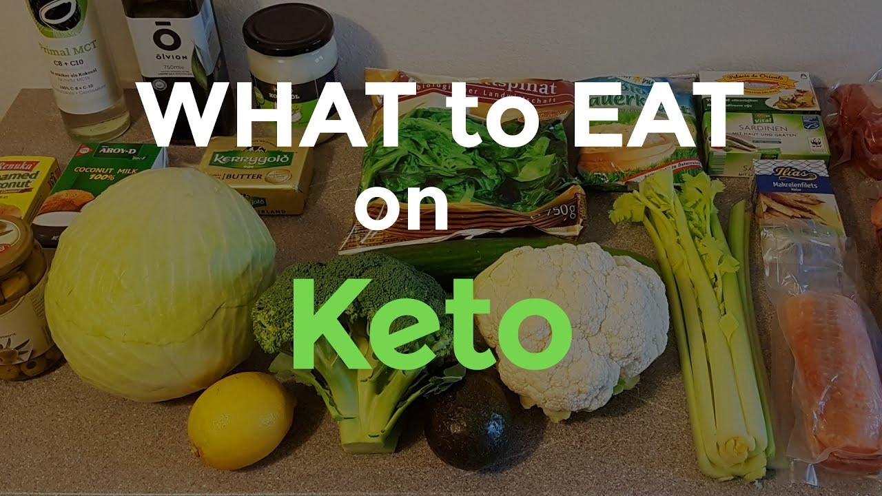 Keto Diet Staples
 What to eat on the Ketogenic Diet