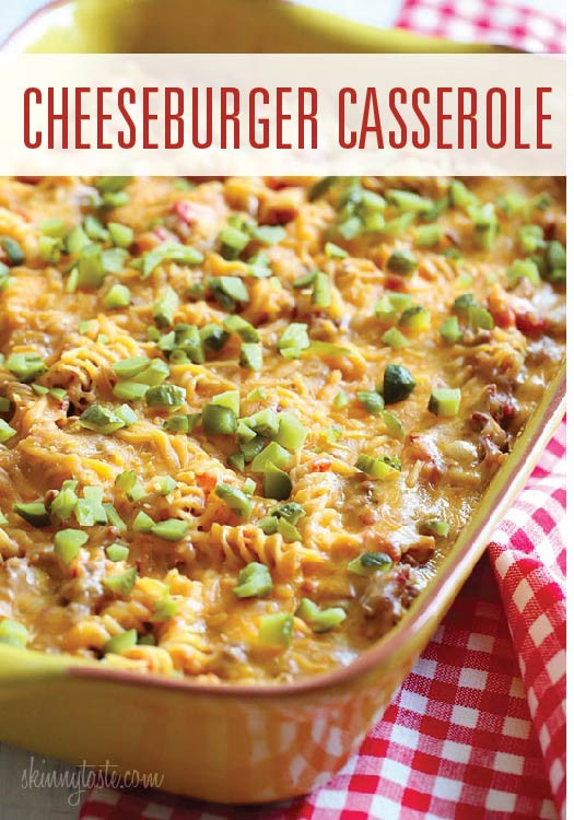 Kid Friendly Casseroles Healthy
 Cheeseburger Casserole – kid friendly and easy to make