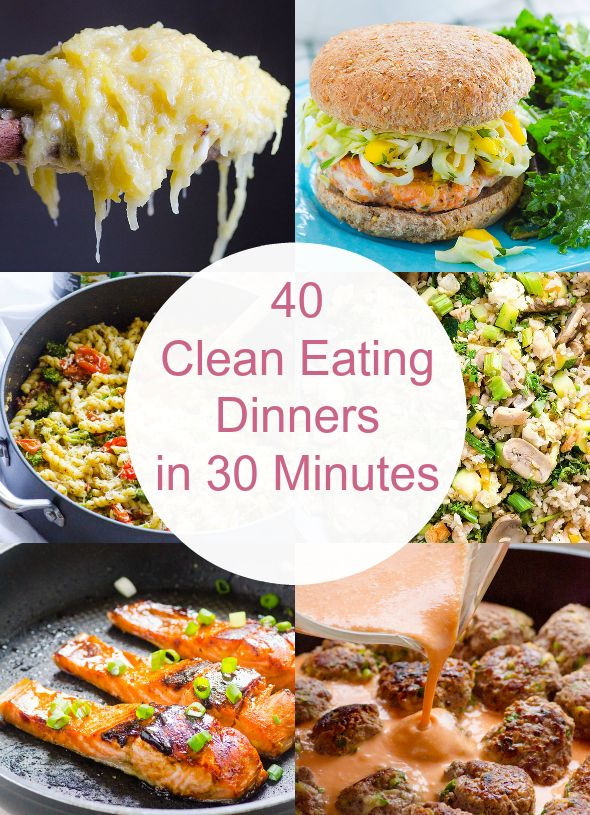 Kid Friendly Clean Eating Meal Plans
 40 Clean Eating Dinner Recipes is a collection of