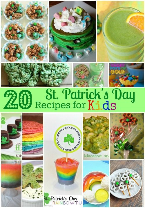 Kid Friendly Irish Recipes
 20 St Patrick’s Day Recipes For Kids