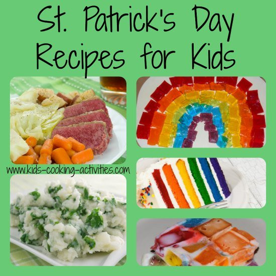 Kid Friendly Irish Recipes
 St Patricks Day recipes include Irish recipes green food
