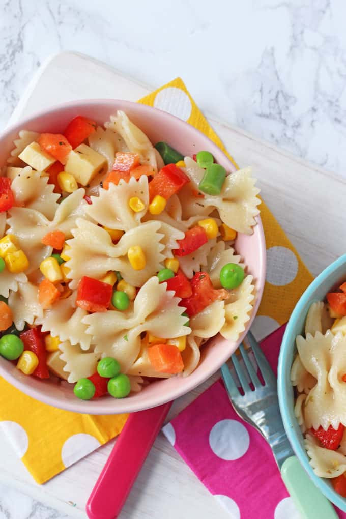 Kid Friendly Pasta Salad Recipes
 Easy Pasta Salad for Kids My Fussy Eater