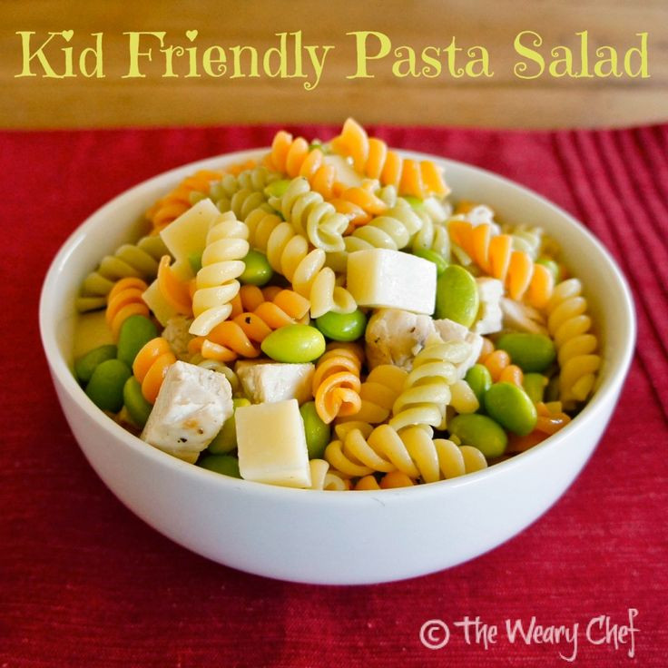 Kid Friendly Pasta Salad Recipes
 Kid Friendly Pasta Salad Recipe