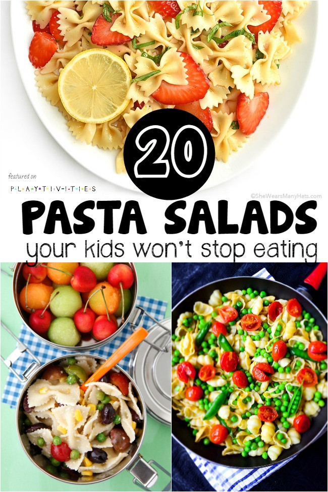Kid Friendly Pasta Salad Recipes
 Kid Friendly Pasta Salad PLAYTIVITIES