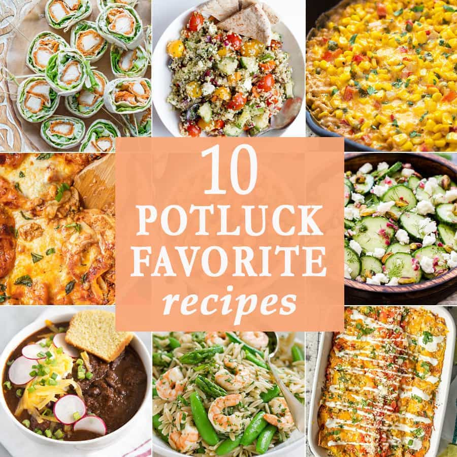 Kid Friendly Side Dishes For Potluck
 10 Potluck Favorites The Cookie Rookie