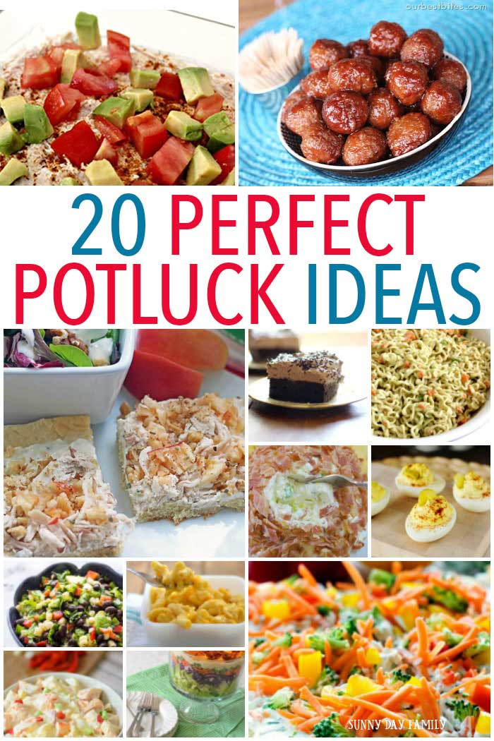 Kid Friendly Side Dishes For Potluck
 20 Perfect Potluck Ideas