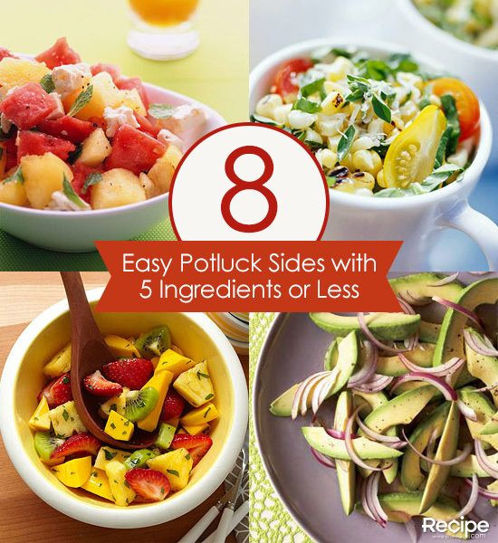 Kid Friendly Side Dishes For Potluck
 8 Easy Potluck Side Dishes with 5 Ingre nts or Less