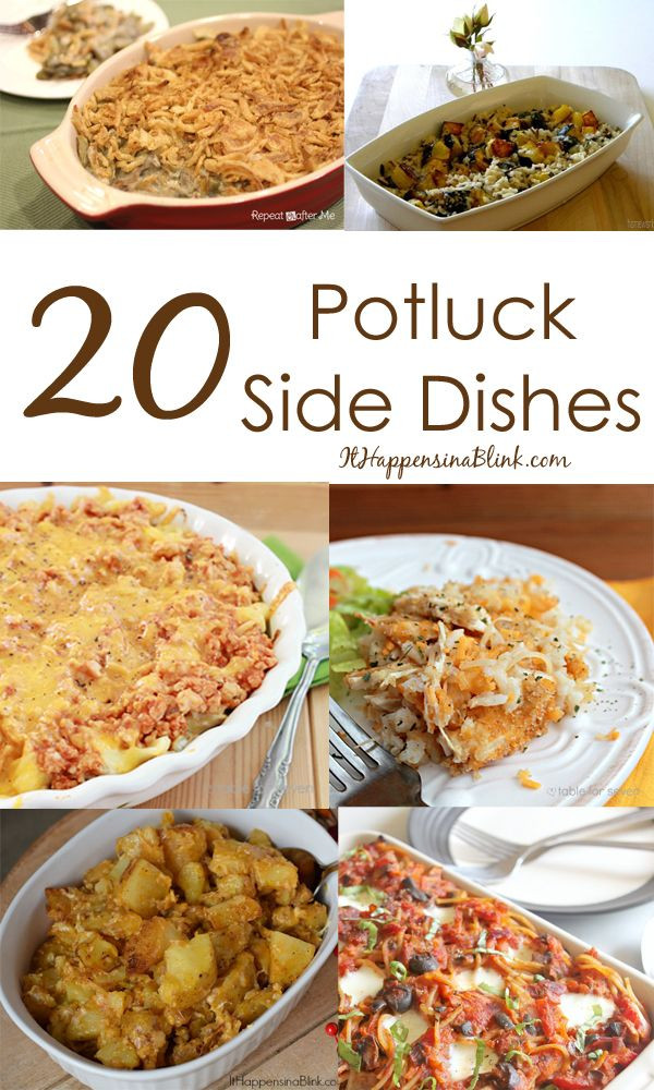 Kid Friendly Side Dishes For Potluck
 20 Potluck Side Dishes ItHappensinaBlink