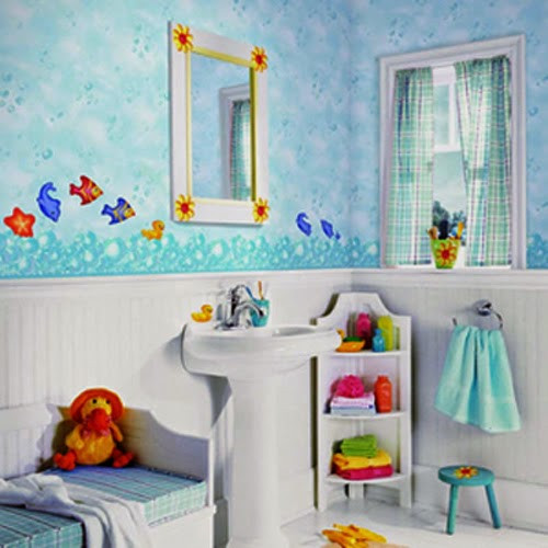 Kids Bathroom Decor Ideas
 Celebrity Homes Amazing Kids bathroom Wall décor ideas