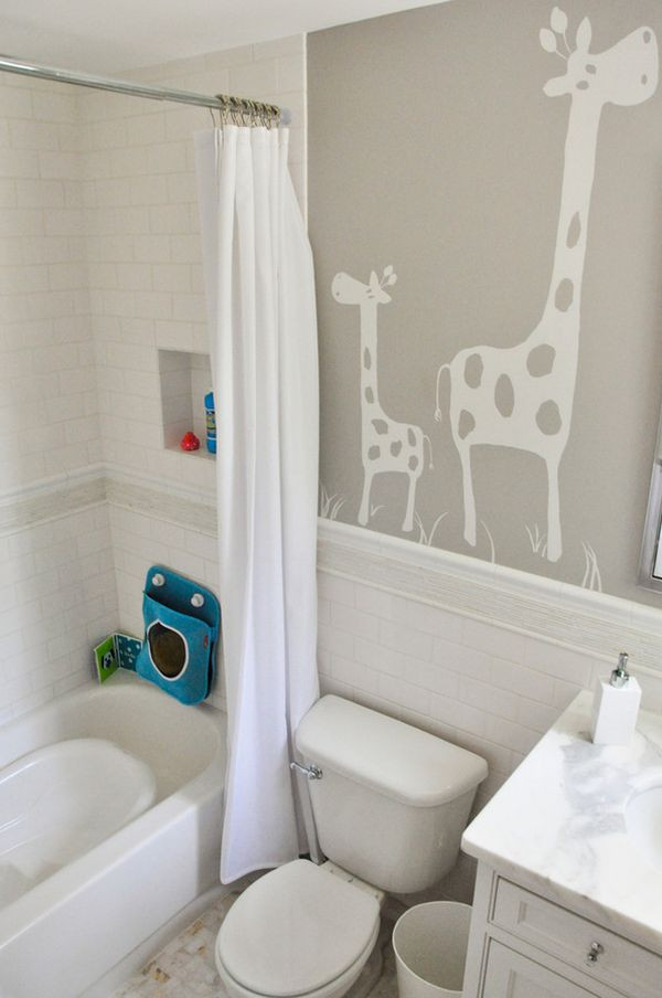 Kids Bathroom Decor Ideas
 30 Playful And Colorful Kids’ Bathroom Design Ideas