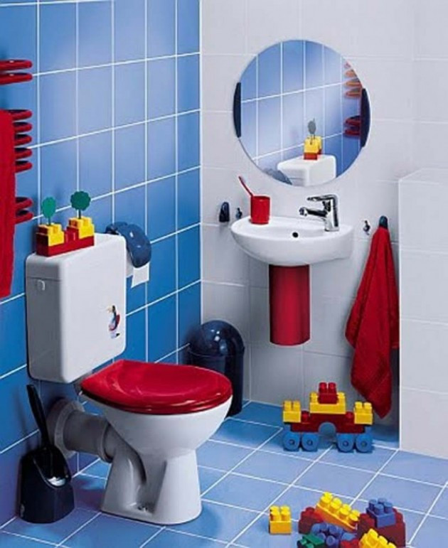 Kids Bathroom Stool
 30 Colorful and Fun Kids Bathroom Ideas