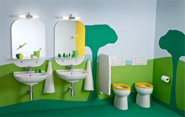 Kids Bathroom Stool
 30 Colorful and Fun Kids Bathroom Ideas