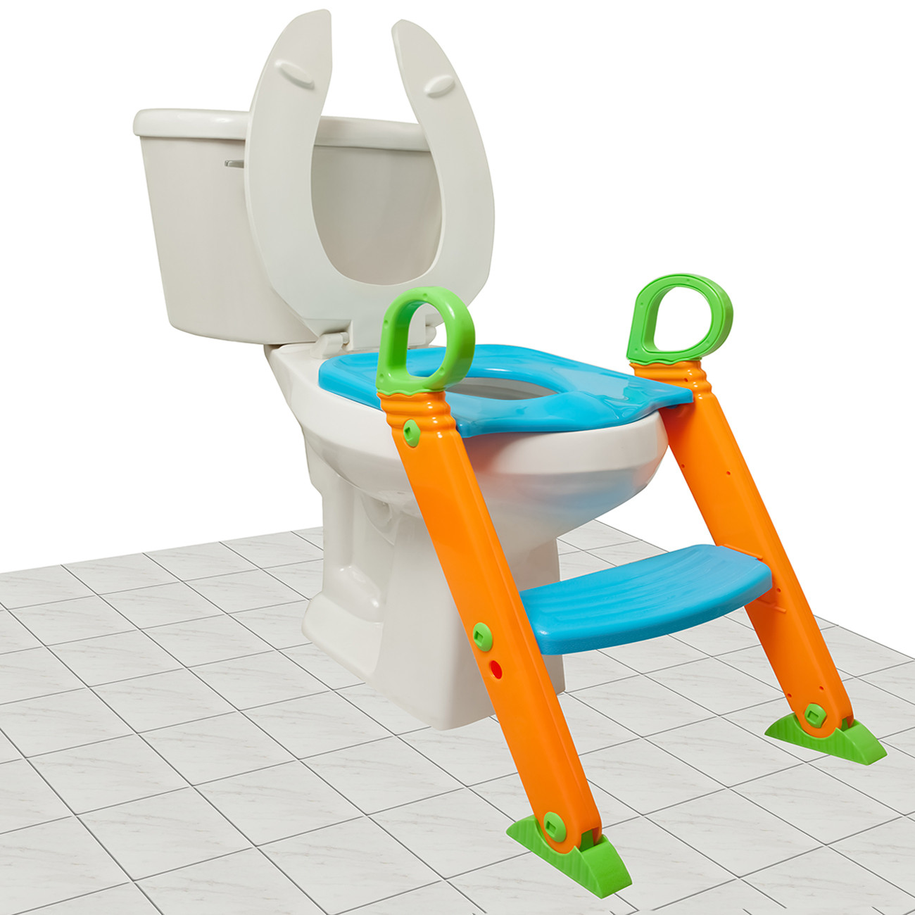 Kids Bathroom Stool
 Kids Potty Training Seat with Step Stool Ladder for Child