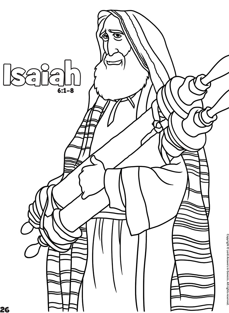 Kids Bible Coloring Page
 Coloring