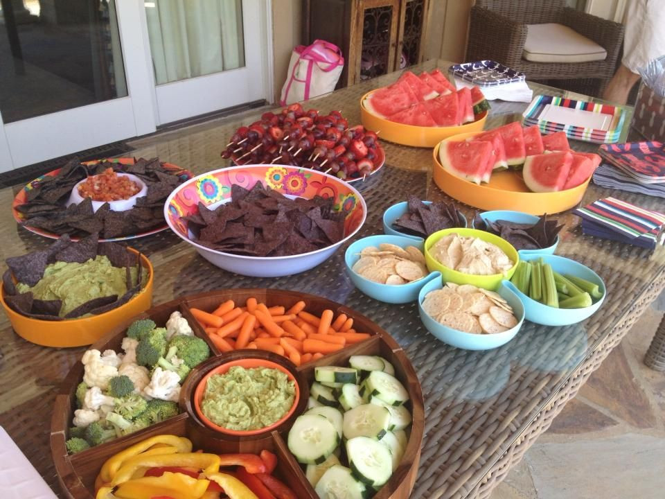 Kids Birthday Party Dinner Ideas
 Healthy Pool Party Food for Kids and Adults