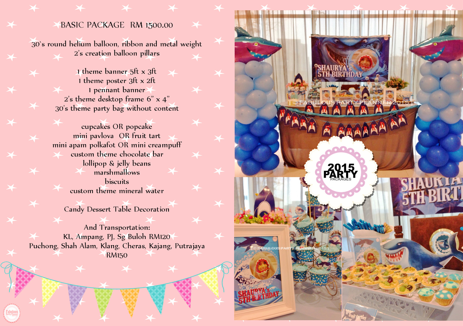 Kids Birthday Party Packages
 Birthday Party Packages