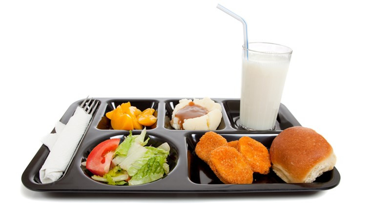 Kids Breakfast Tray
 Ve ables hit school lunch trays but most kids don t bite