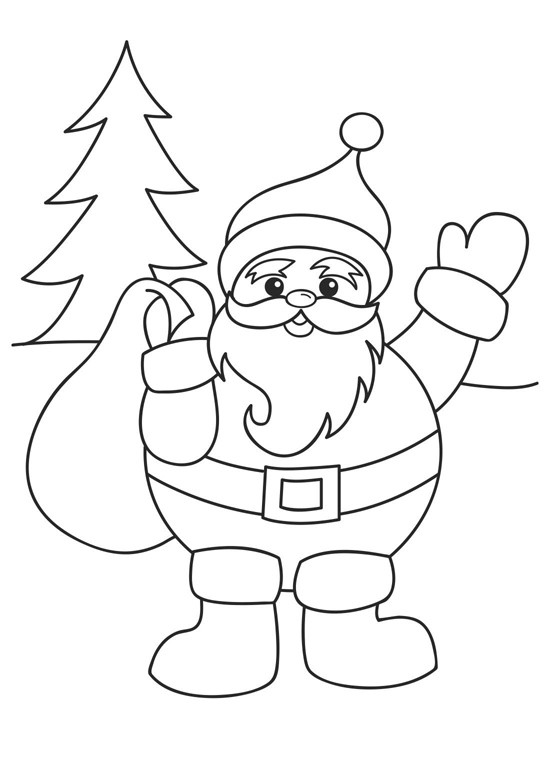 Kids Christmas Coloring Book
 Free Coloring Pages Printable Christmas Coloring Pages