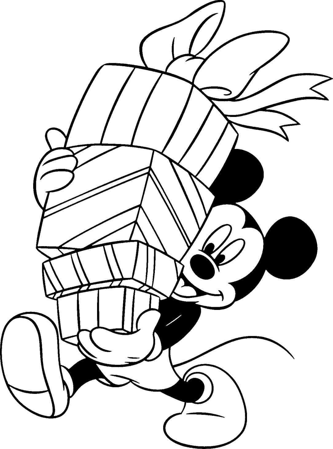 Kids Christmas Coloring Book
 Free Disney Christmas Printable Coloring Pages for Kids