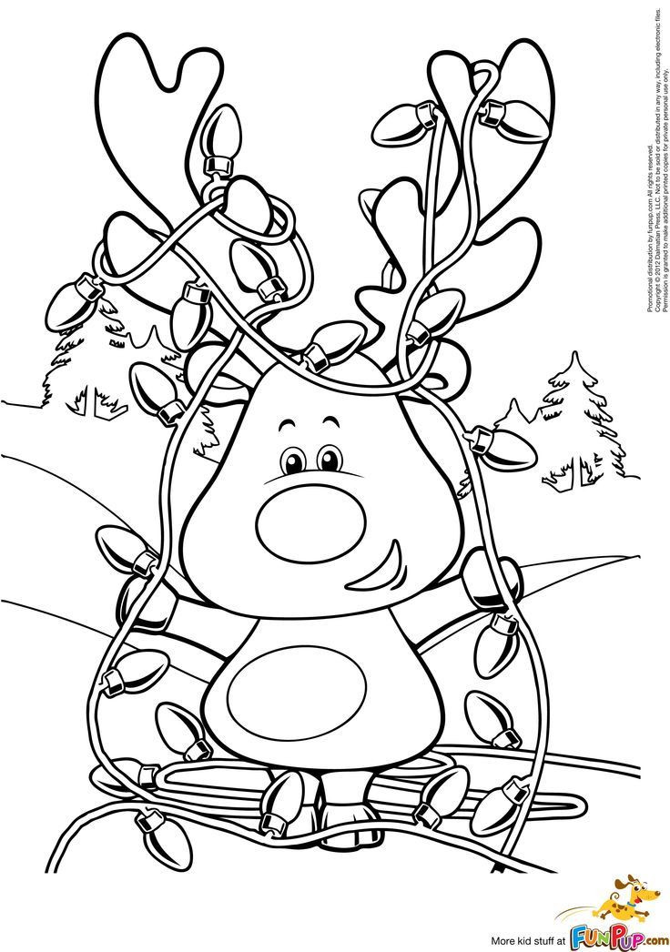Kids Christmas Coloring Pages
 Christmas Coloring Pages