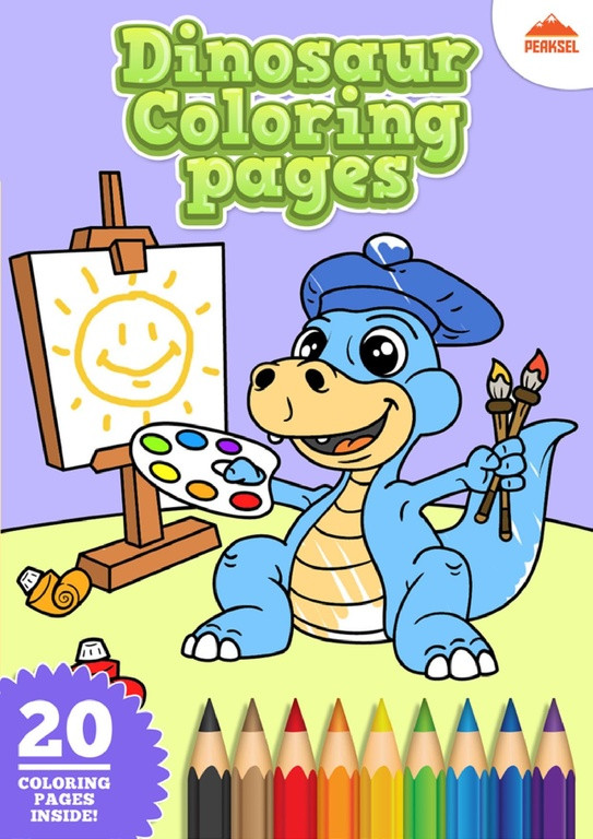 Kids Coloring Book
 File Dinosaur Coloring Pages Printable Coloring Book For