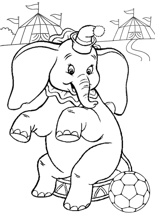 Kids Coloring Book
 Elephant coloring Pages Sheets &