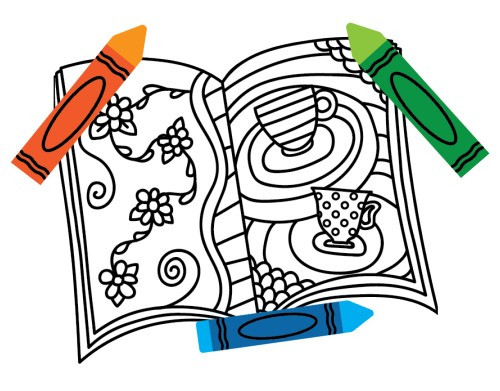 Kids Coloring Clipart
 Adult coloring books prove crayons aren t just for kids