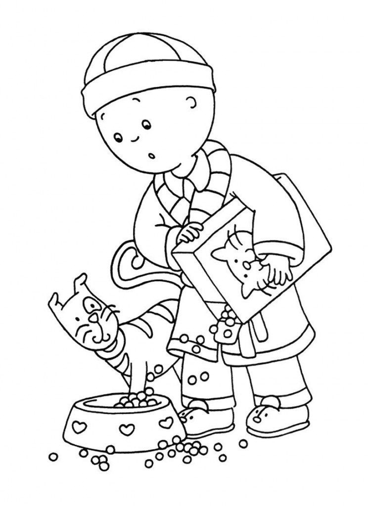 Kids Coloring Pages Online
 Caillou Coloring Pages Best Coloring Pages For Kids